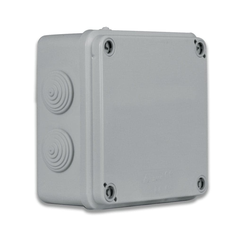 Scatola Quadrata IP65 di Derivazione da Pareti con Passacavi 100x100 - AVE ICV-SD1004