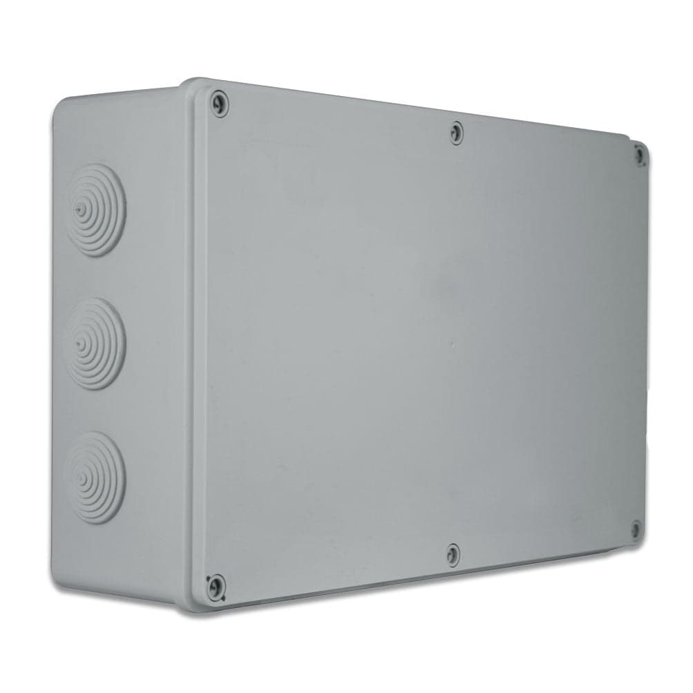 Scatola di derivazione rettangolare IP65 da parete con passacavi 350x230 - AVE ICV-SD3409