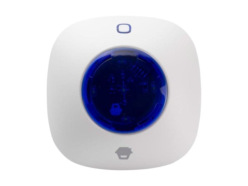 Sirena con Lampeggiante Wireless da Interni per Antifurto WS-105 - Chuango IDATA AF-HDL105C