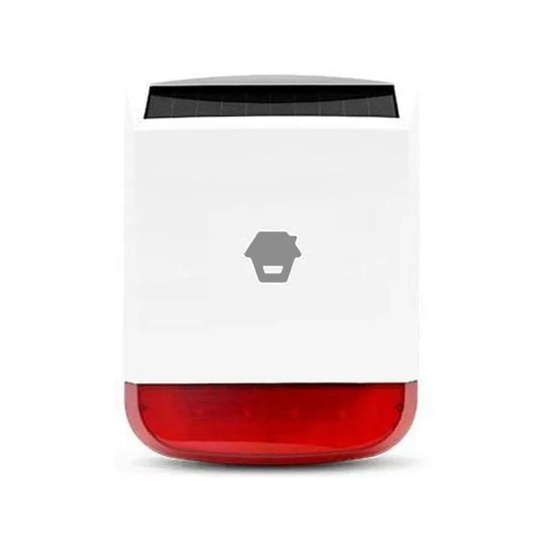 Sirena Wireless con Lampeggiante 110dB per Antifurto con Ricarica Solare - Chuango IDATA AF-HDL260C