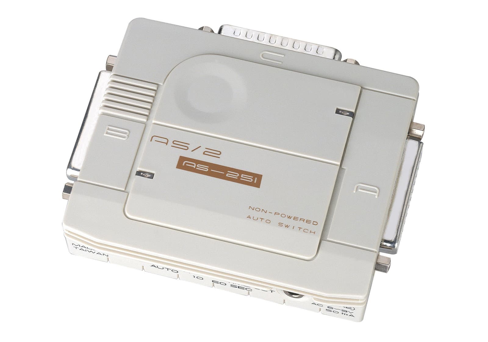 Switch Automatico Seriale RS232 2 PC a 1 Stampante - Aten IDATA AS-251S