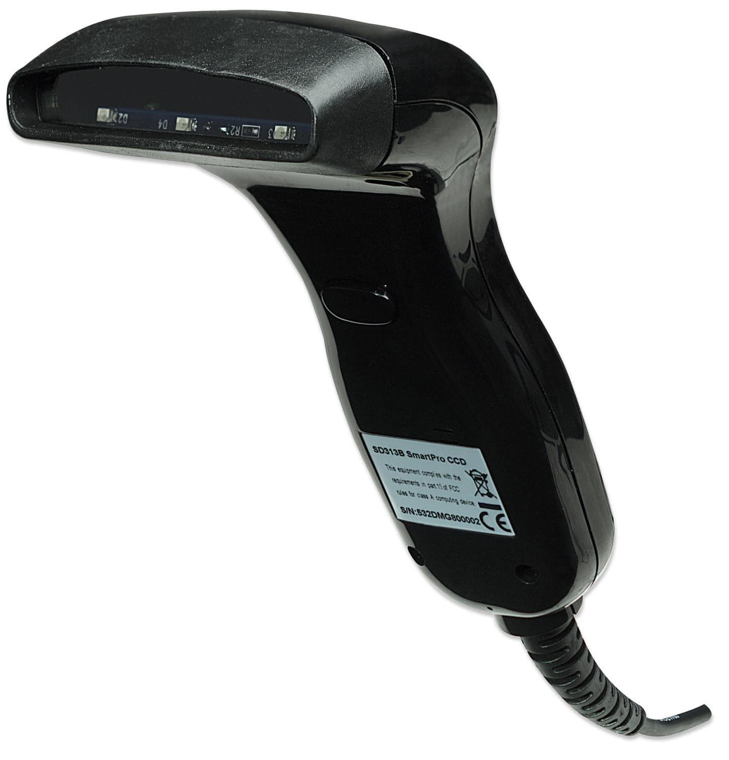 Lettore di codici a barre CCD 80 mm USB Nero - Manhattan IDATA CCD-USB-B