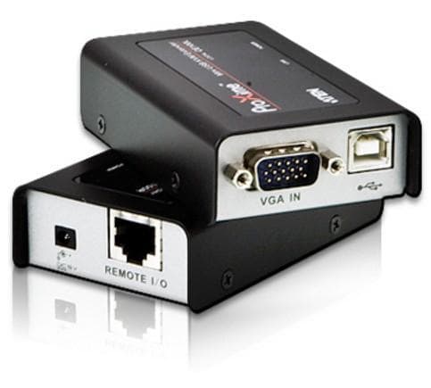 Estensore KVM mini USB VGA fino a 100m - Aten IDATA CE-100
