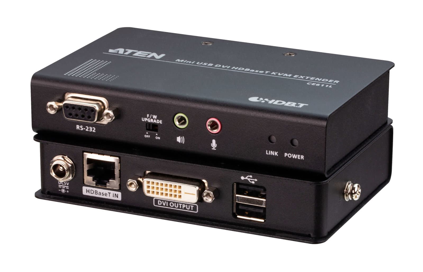 Estensore KVM Mini USB DVI HDBaseT, CE611 - Aten IDATA CE-611