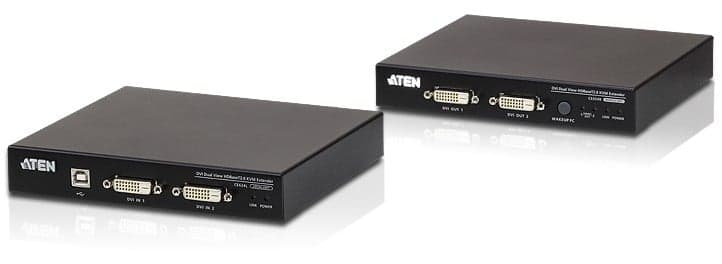 Estensore KVM USB DVI Dual View HDBaseT 2.0, CE624 - Aten IDATA CE-624