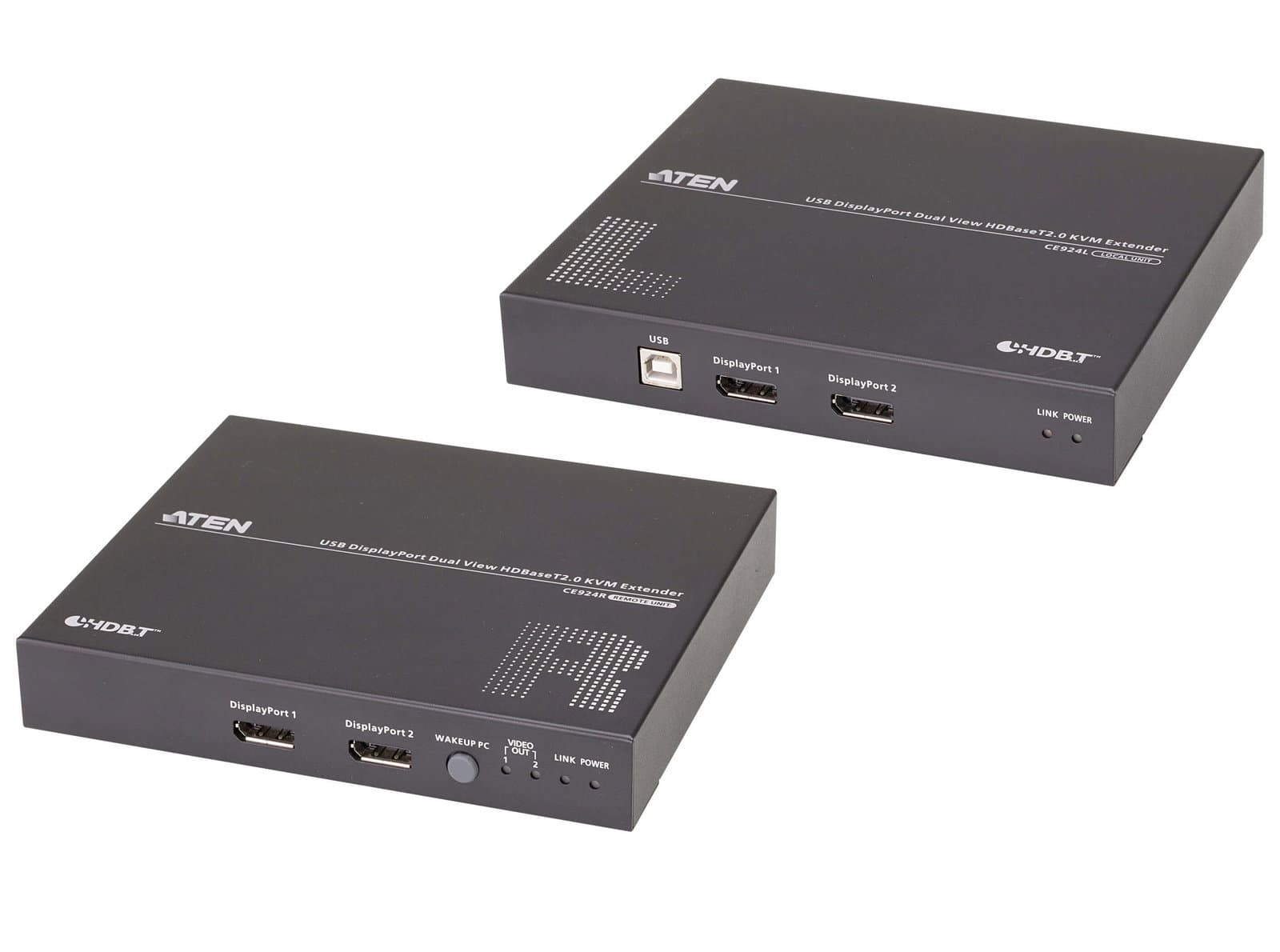 Estensore KVM USB DisplayPort Dual View HDBaseT 2.0 - Aten IDATA CE-924