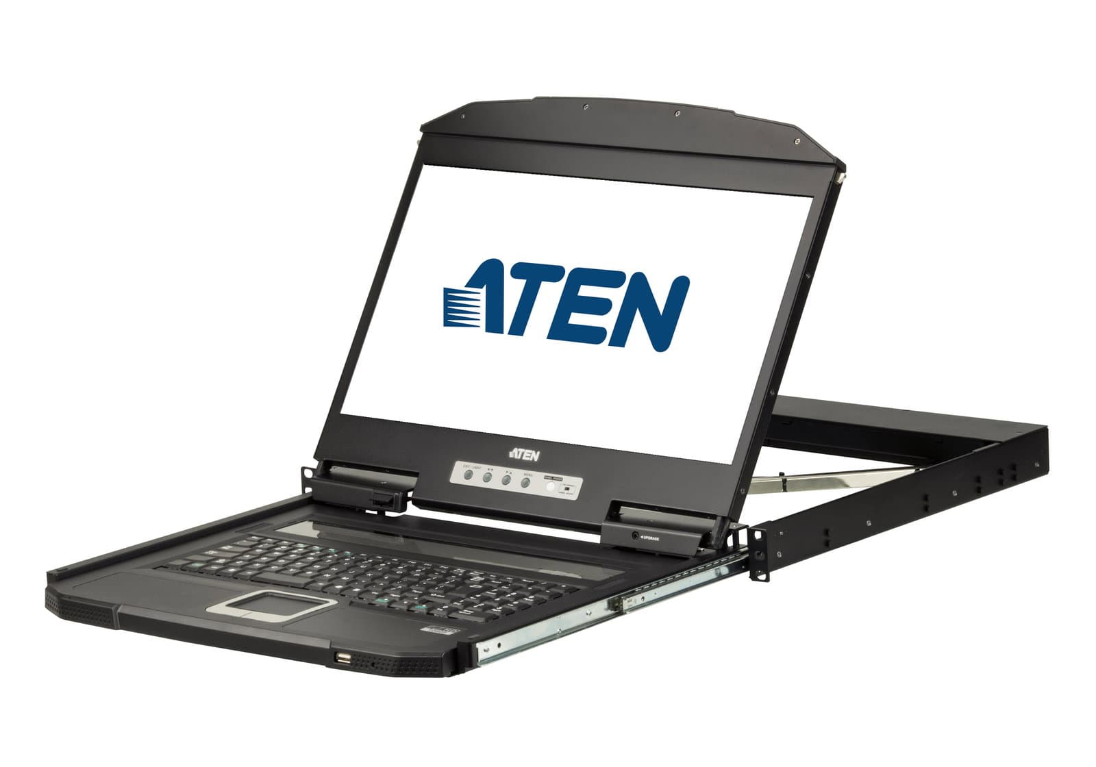 Console LCD 18,5" Widescreen a Binario Singolo e Profondità Ultra Ridotta - Aten IDATA CL-3100NX