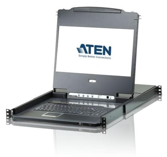 Switch DVI FHD LCD KVM 8 porte Binario Singolo - ATEN IDATA CL-6708MW