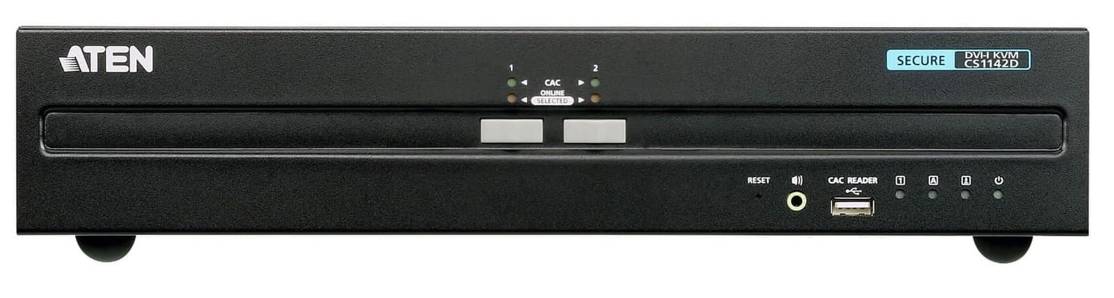 Switch KVM Schermo Doppio USB DVI 2 porte - ATEN IDATA CS-1142D