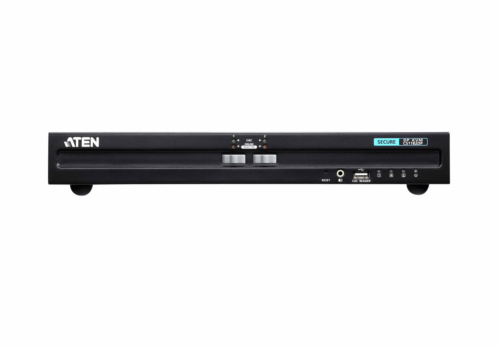 Switch KVM USB DisplayPort per la sicurezza a 2 porte - ATEN IDATA CS-1182DP