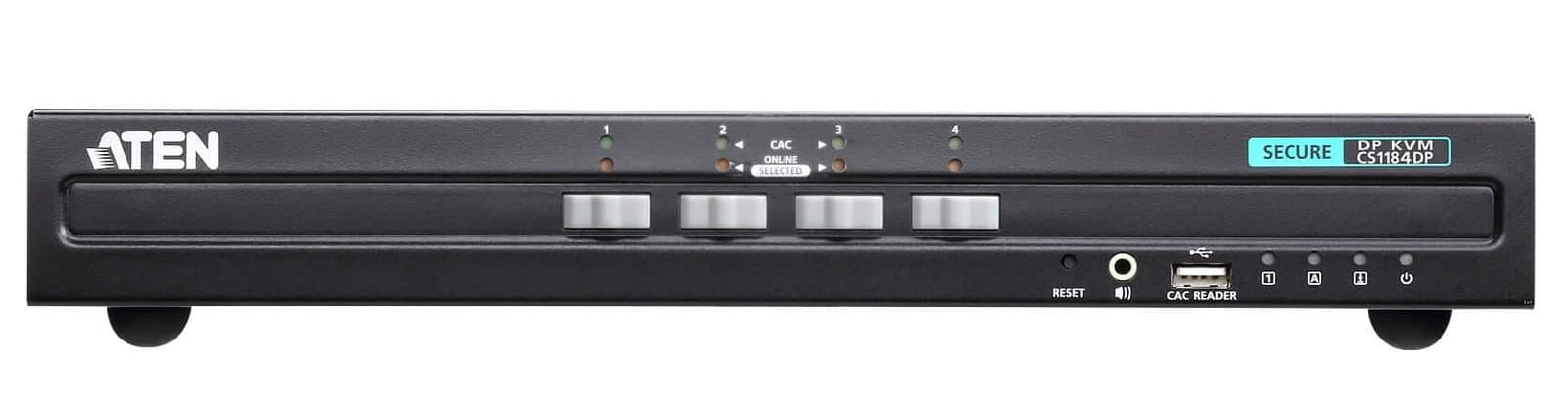 Switch KVM USB DisplayPort per la sicurezza a 4 porte, CS1184DP - Aten IDATA CS-1184DP