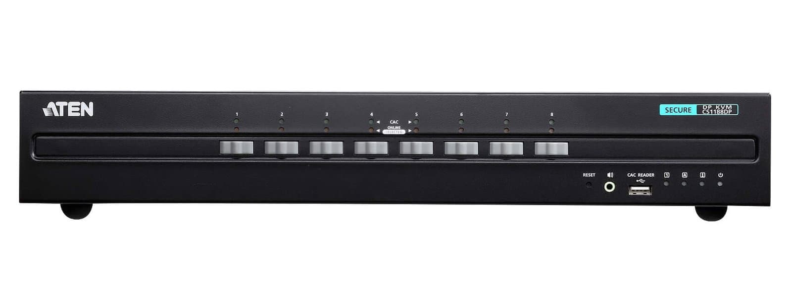 Switch KVM USB DisplayPort Sicurezza 8 Porte PSS PP v3.0 - Aten IDATA CS-1188DP