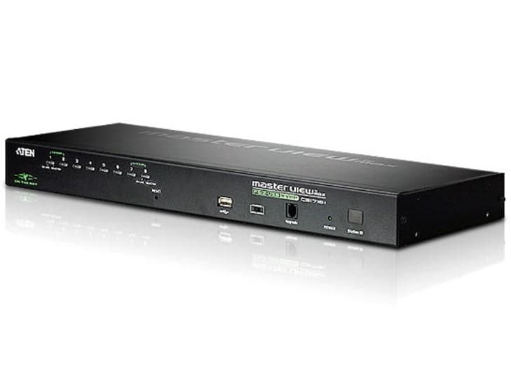 Switch KVM USB-PS2 VGA Over IP 8 Porte con porta USB - Aten IDATA CS-1708I