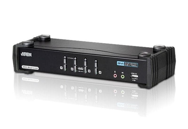 Switch KVMP Dual Link/audio USB DVI a 4 porte CS1784A - Aten IDATA CS-1784