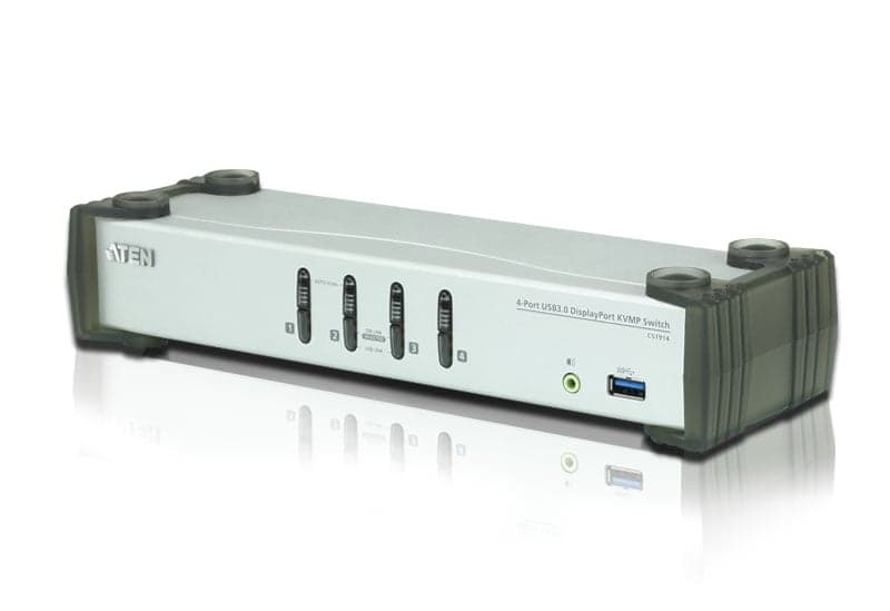 Switch DisplayPort KVMP USB3.0 a 4 porte, CS1914 - Aten IDATA CS-1914