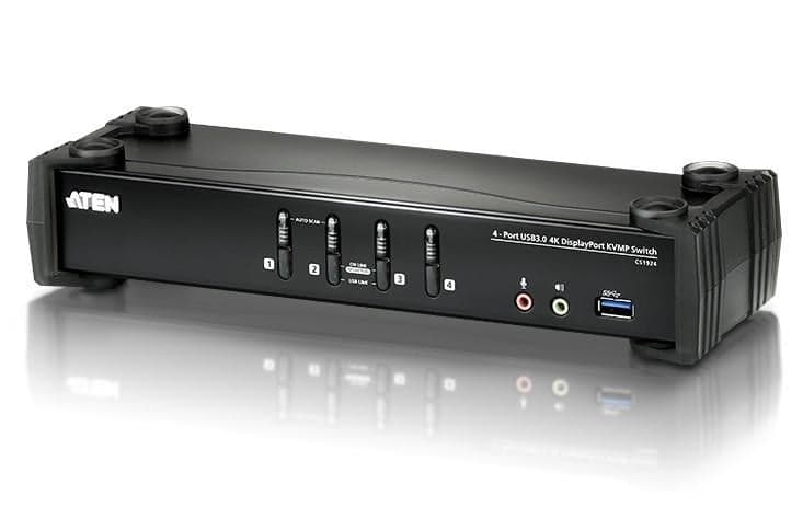 Switch KVMP 4K DisplayPort a 4 porte USB3.0, CS1924 - Aten IDATA CS-1924