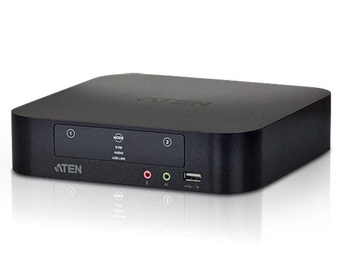 Switch KVMP per doppio schermo Mini DisplayPort 2 USB - Aten IDATA CS-1942