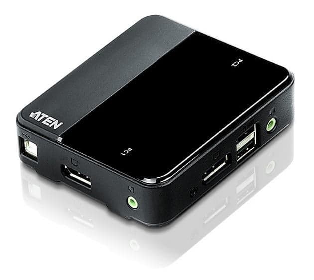 Switch KVM DisplayPort USB 2 porte 4K UHD - Aten IDATA CS-782DP