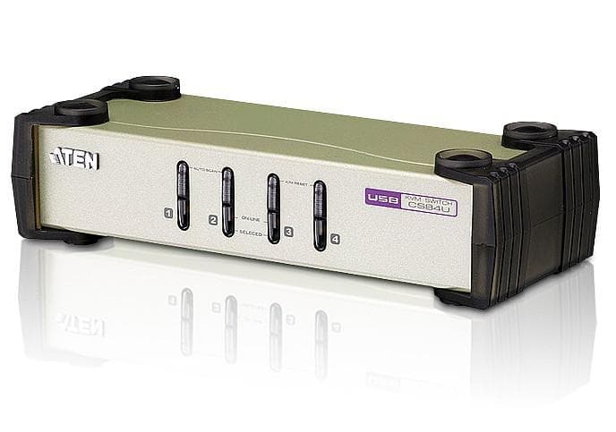 Switch KVM USB/PS2 VGA a 4 porte, CS84U - Aten IDATA CS-84