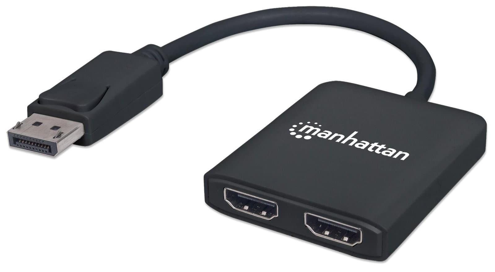 Splitter Hub DisplayPort a 2 Porte HDMI MST 4K@30Hz - Manhattan IDATA DP-HDMI2M