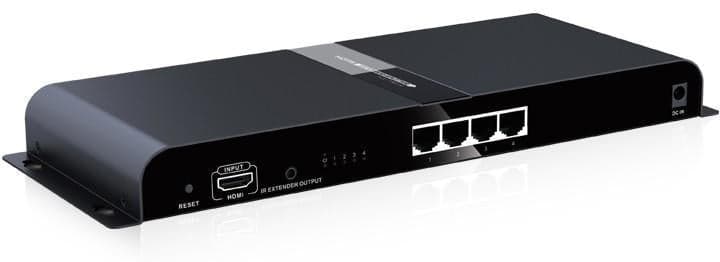 Extender Splitter HDMI 4 Vie su Cat6/6a/7 fino a 120m - Techly IDATA EXTIP-314V4