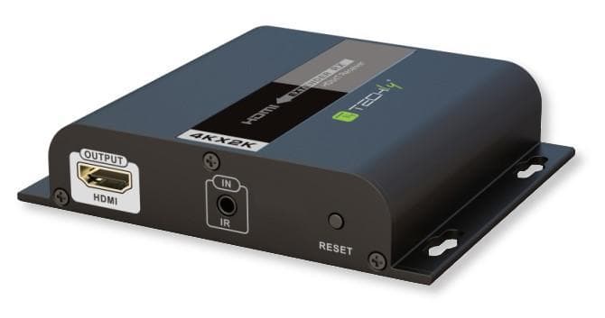 Ricevitore Extender HDMI HDbitT 4K UHD IR, Cat6 120m - Techly IDATA EXTIP-3834KR