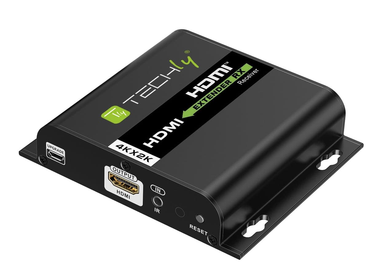 Ricevitore Aggiuntivo per Extender HDMI over IP IR 4K UHD su Cavo Cat6 fino a 120m - Techly IDATA EXTIP-3834KRV5
