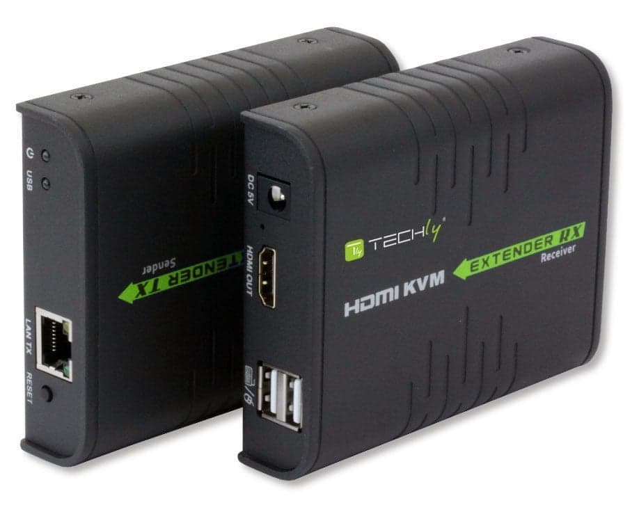 HDMI KVM Extender su cavo di rete - Techly IDATA HDMI-KVM2
