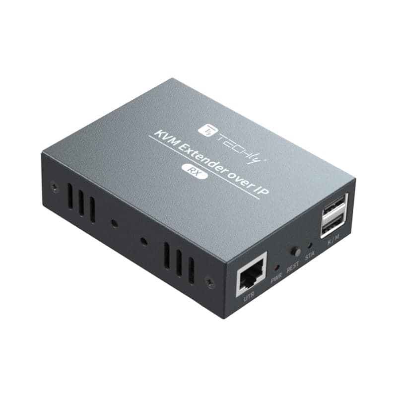 Ricevitore HDMI KVM Extender su Cavo di Rete 1080p@60Hz 150m - Techly IDATA HDMI-KVM3R