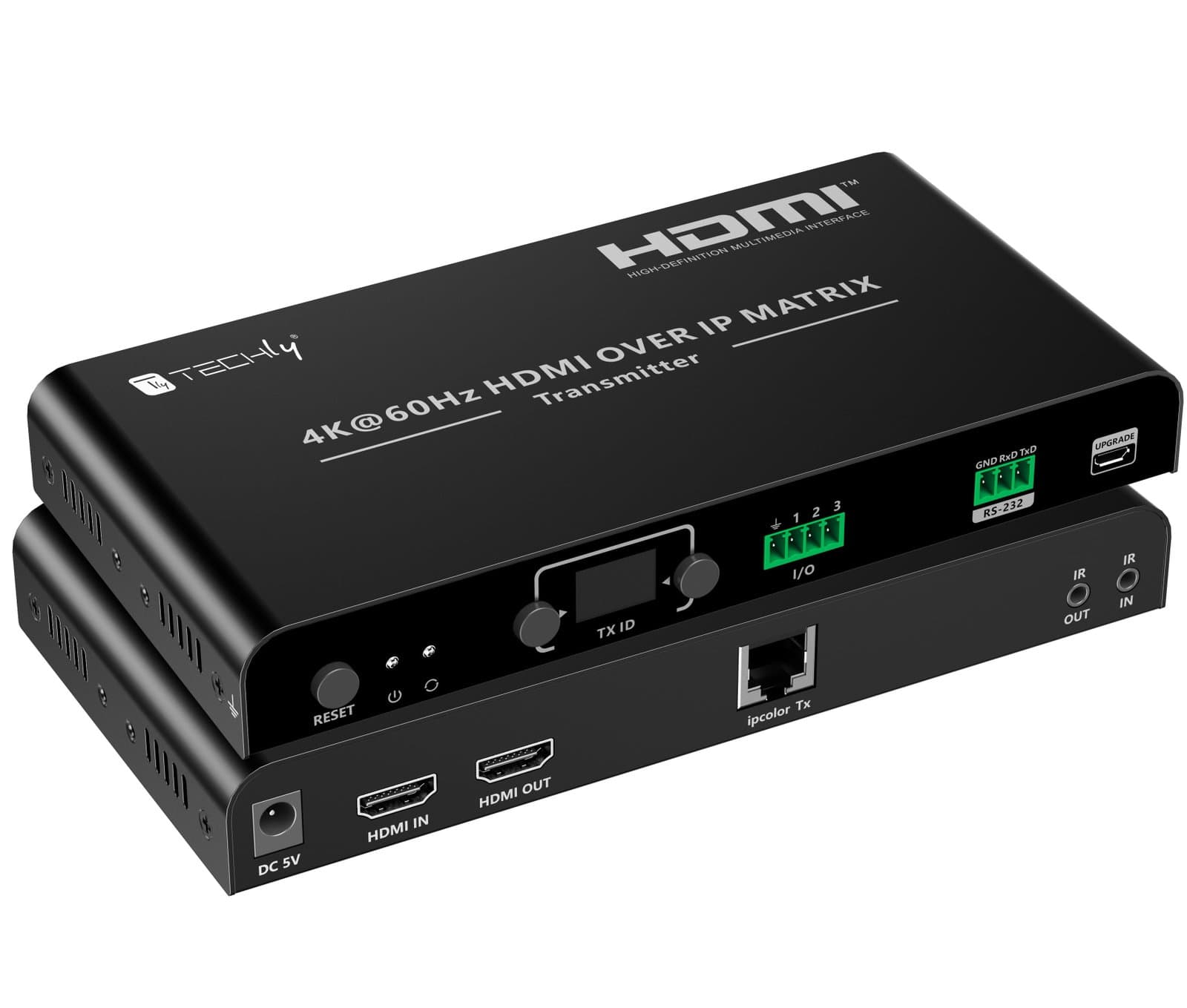 Trasmettitore Matrix Extender HDMI Over IP 4K su Cat6 120m - Techly IDATA HDMI-MX02T