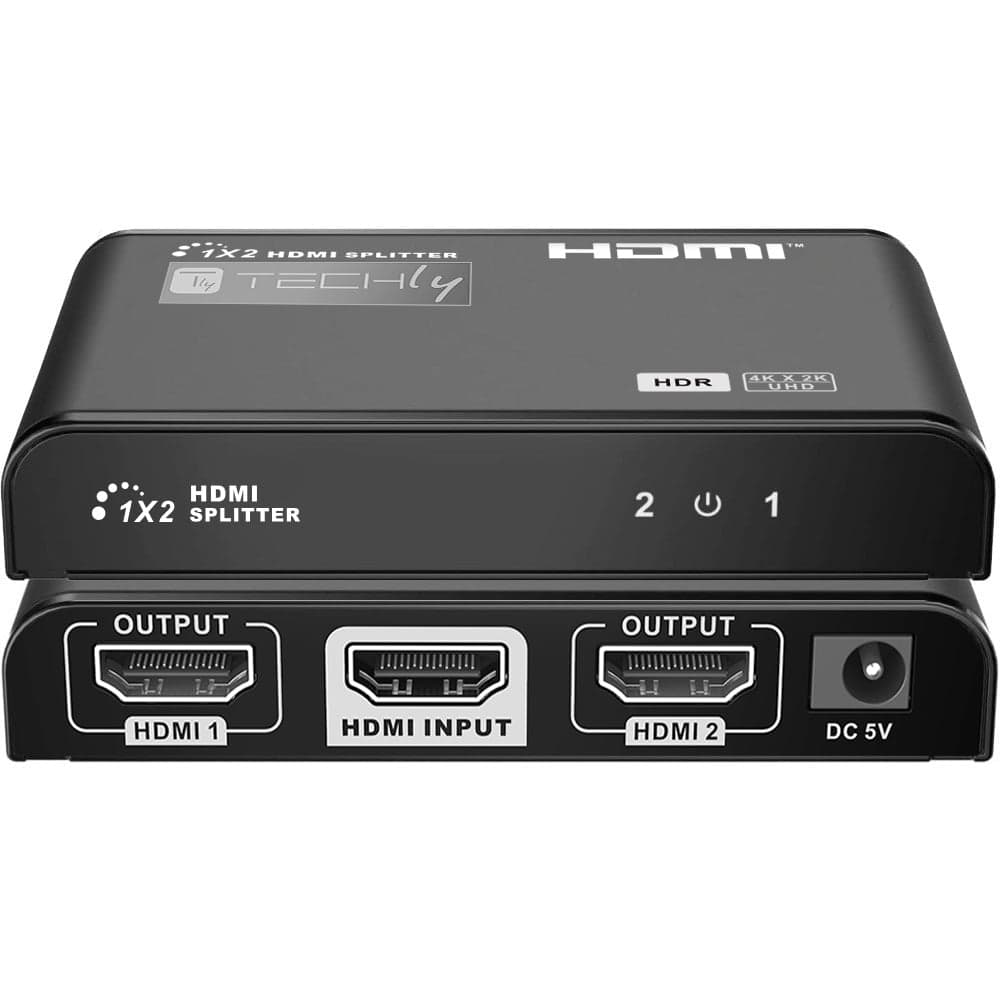 Splitter HDMI 2.0 4K UHD 3D 2 Vie - Techly IDATA HDMI2-4K2