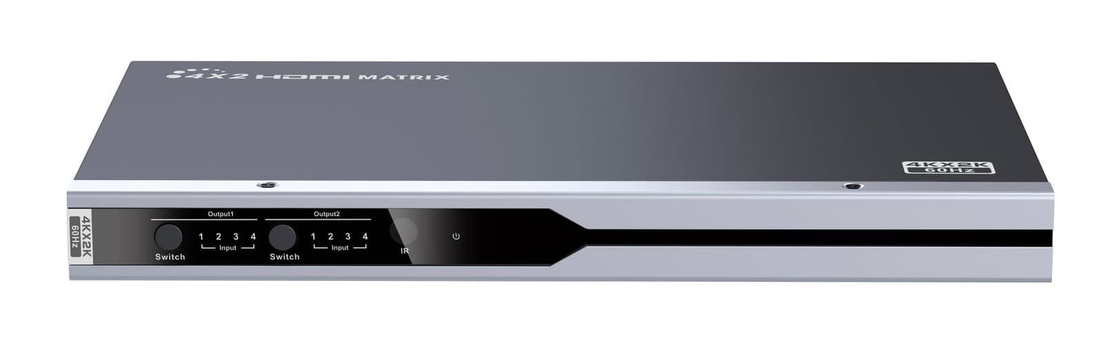 Matrix Switch HDMI 2.0 4x2 - Techly NP IDATA HDMI2-MX412