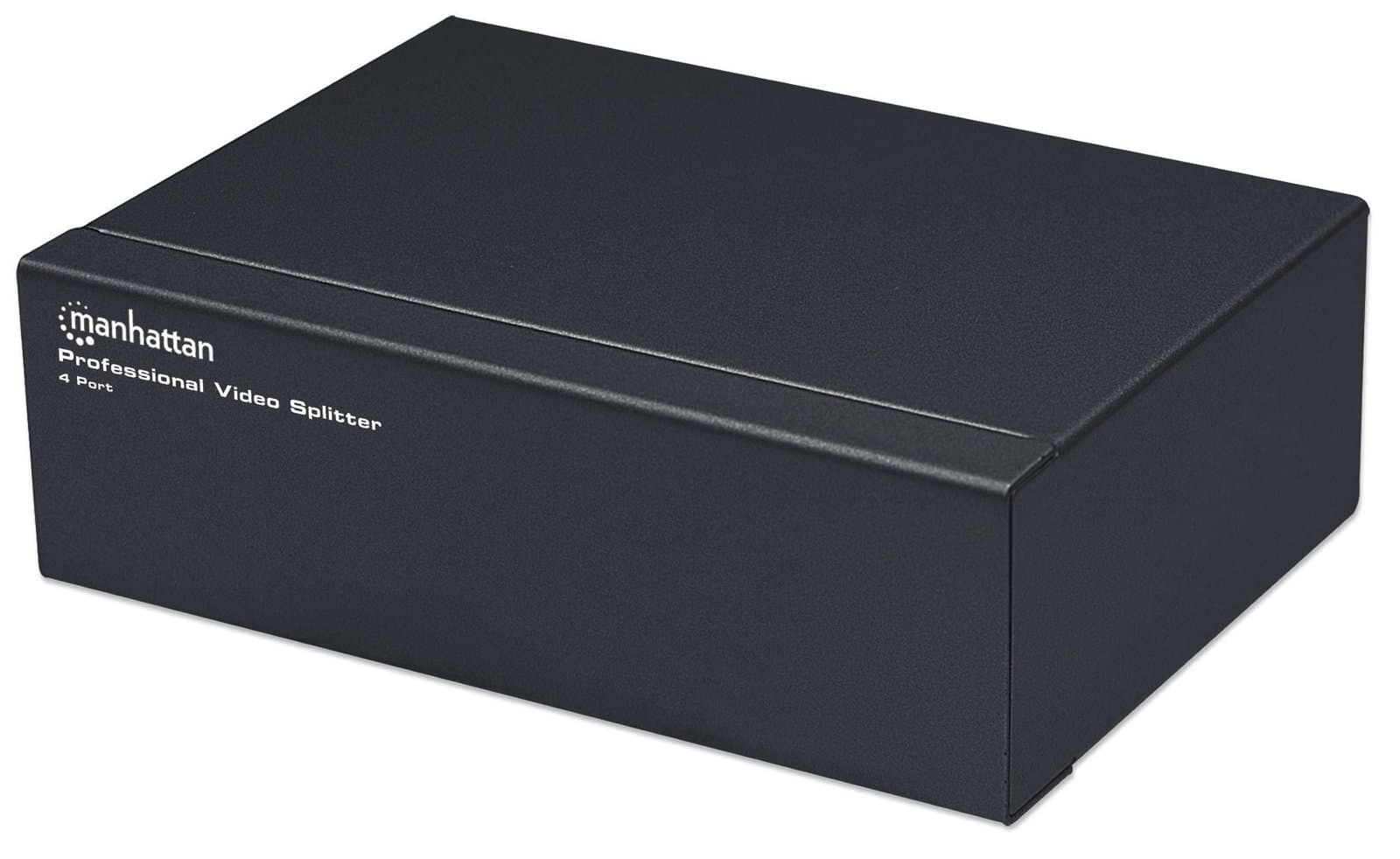 Video Splitter VGA Professionale 4 Vie 350 MHz - Manhattan IDATA IVIEW-MS4