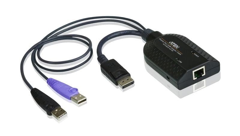 Adattatore KVM USB DisplayPort Virtual Media con supporto Smart Card KA7169 - Aten IDATA KA-7169
