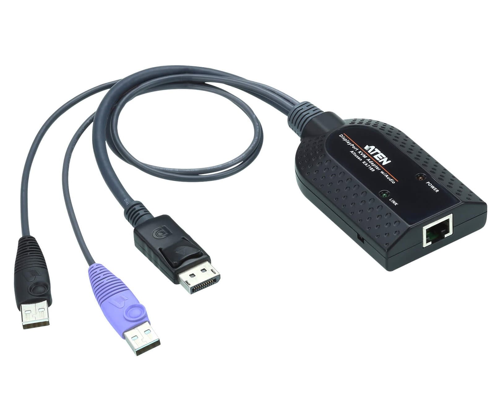 Cavo adattatore KVM USB DisplayPort per Virtual Media - Aten IDATA KA-7189