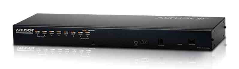 Switch KVM over IP Cat5 8 porte con Daisy-Chain - ATEN IDATA KH-1508AI