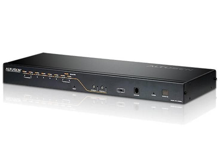 Switch KVM Cat5e/6 a 8 porte per 2 console, KH2508A - Aten IDATA KH-2508A