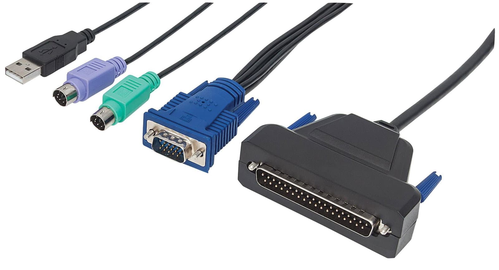 Cavo per Console KVM 1 Porta VGA - Intellinet IDATA KVM-VGA