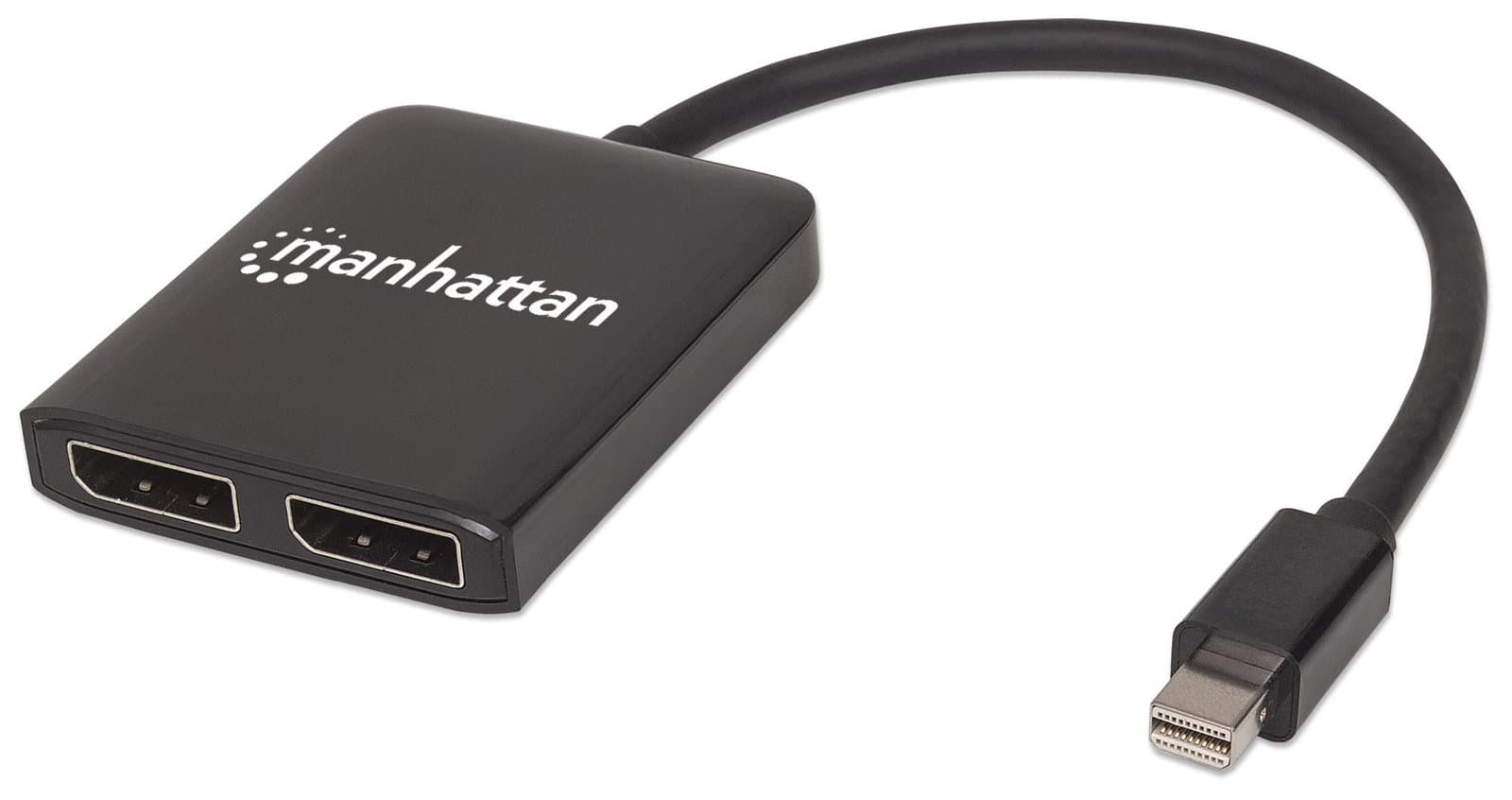 Splitter Hub Mini DisplayPort a 2 Porte DP MST 4K@30Hz - Manhattan IDATA MDP-DP2M
