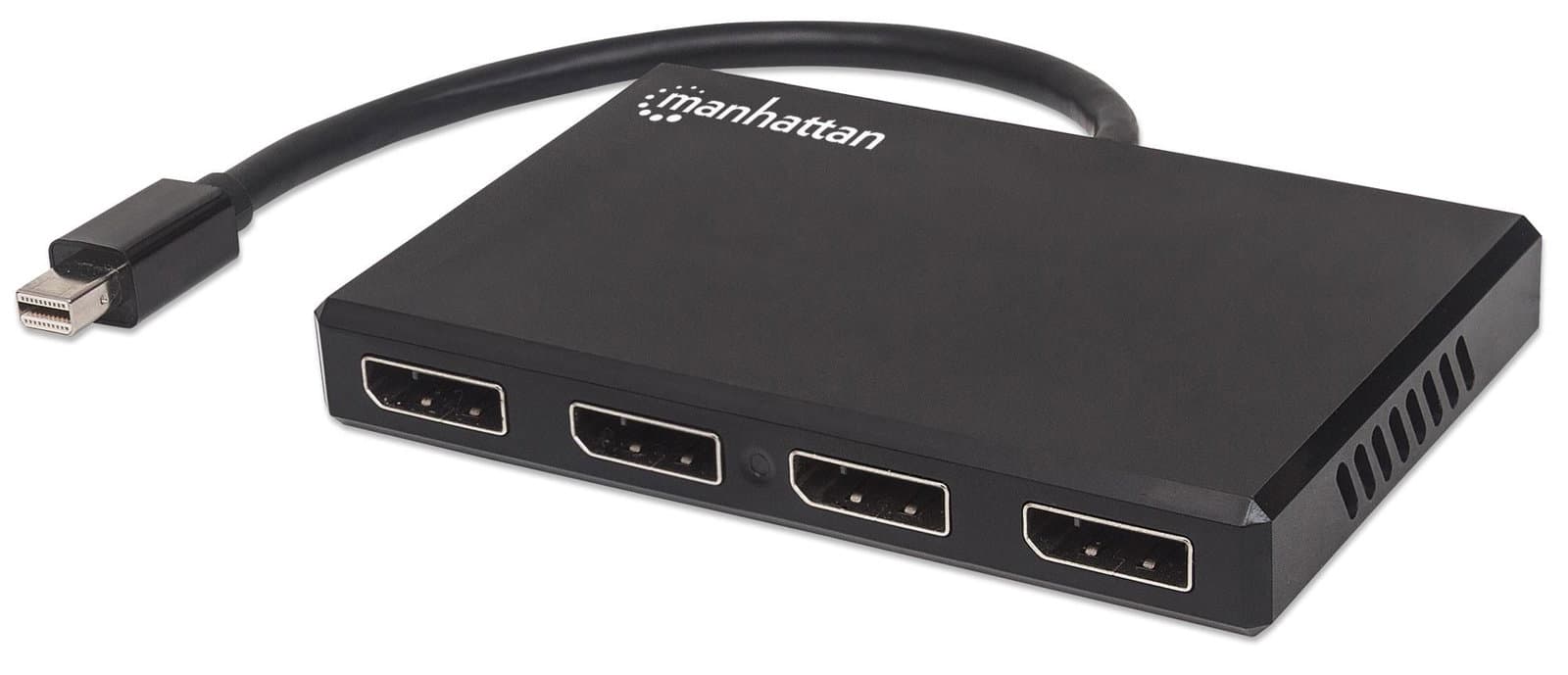 Splitter Hub Mini DisplayPort a 4 Porte DP MST 4K@30Hz - Manhattan IDATA MDP-DP4M
