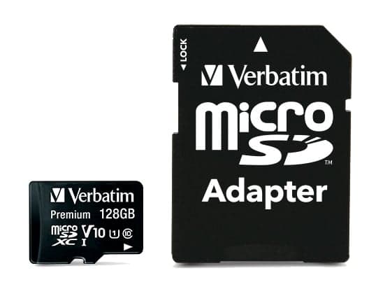 Memoria Micro SDXC 128GB con Adattatore Classe 10 - Verbatim IDATA MSDHC-128GBA