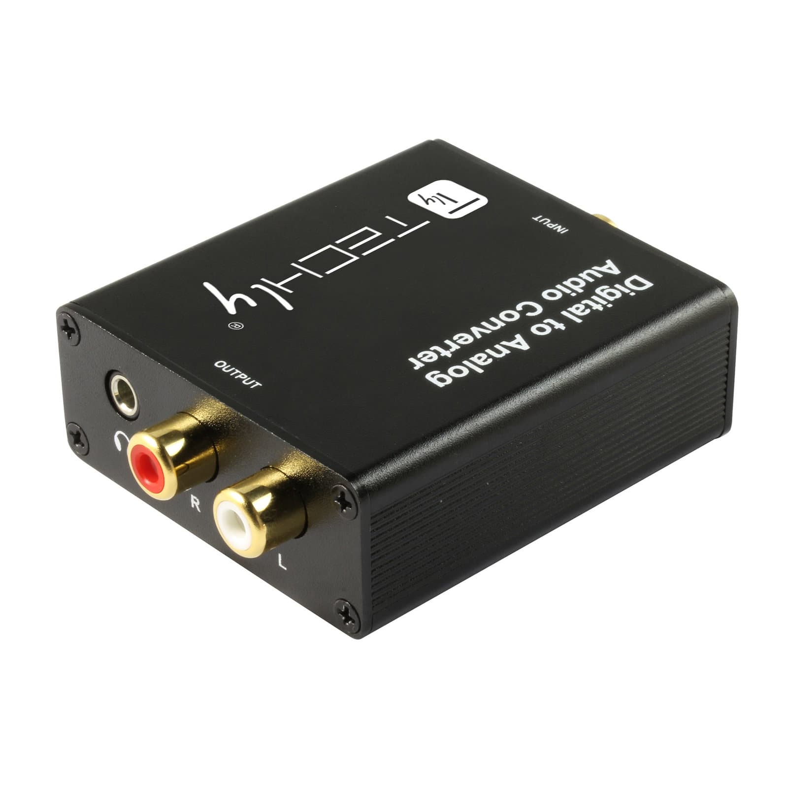 Convertitore audio da digitale SPDIF/Toslink a analogico RCA - Techly IDATA SPDIF-9