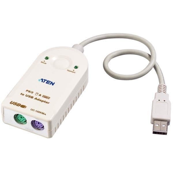 Cavo Convertitore da PS2 tastiera/mouse a USB - Aten IDATA UC-100KMA