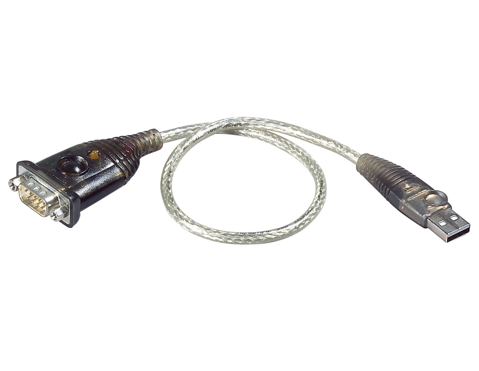Convertitore da USB a seriale RS-232 con LED 33 cm - Aten IDATA UC232A