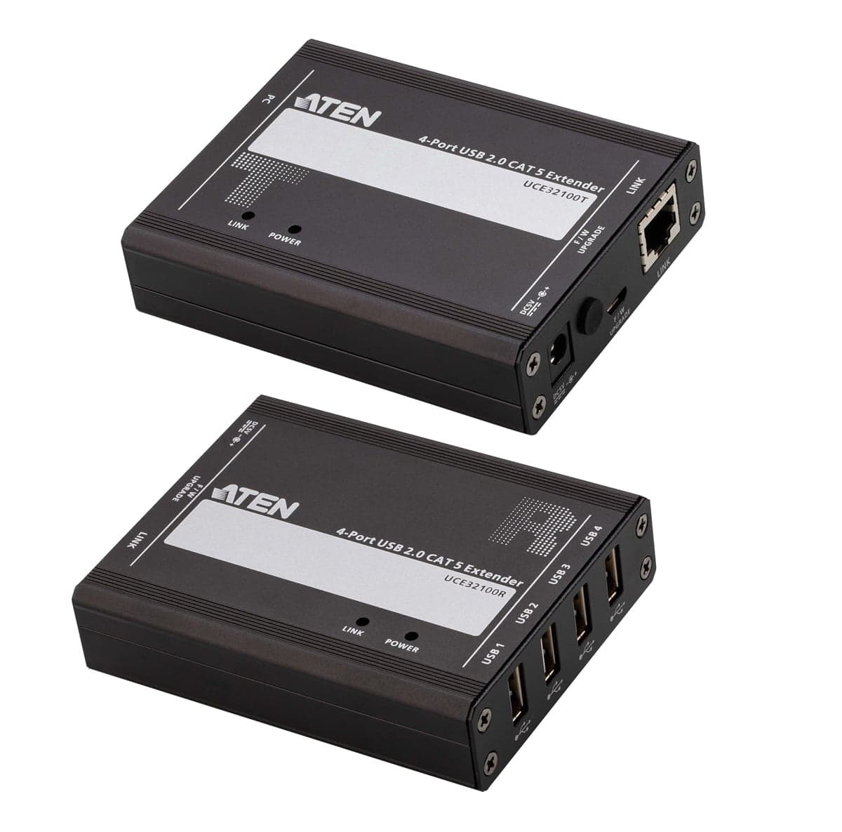 Estensore USB 2.0 Cat5 a 4 porte 100m - Aten IDATA UCE-32100