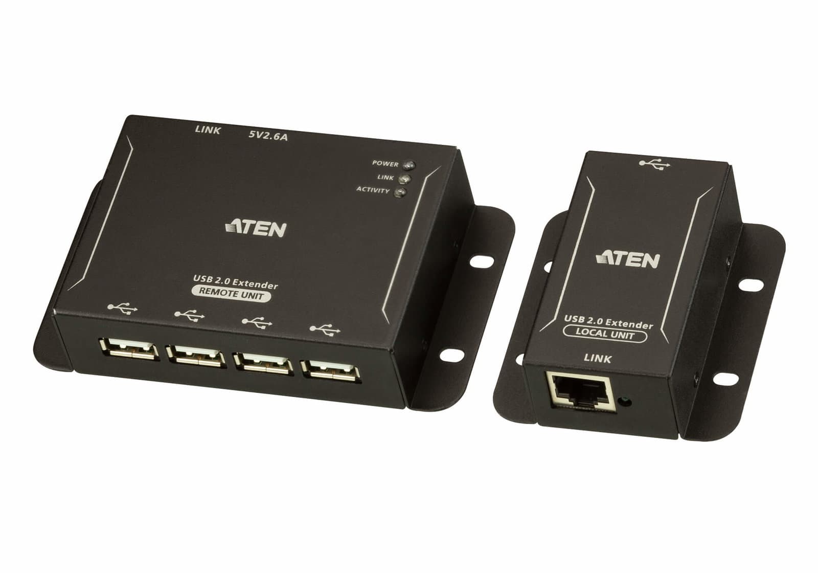 Estensore USB 2.0 Cat5 4 porte fino a 50m - Aten IDATA UCE-3250