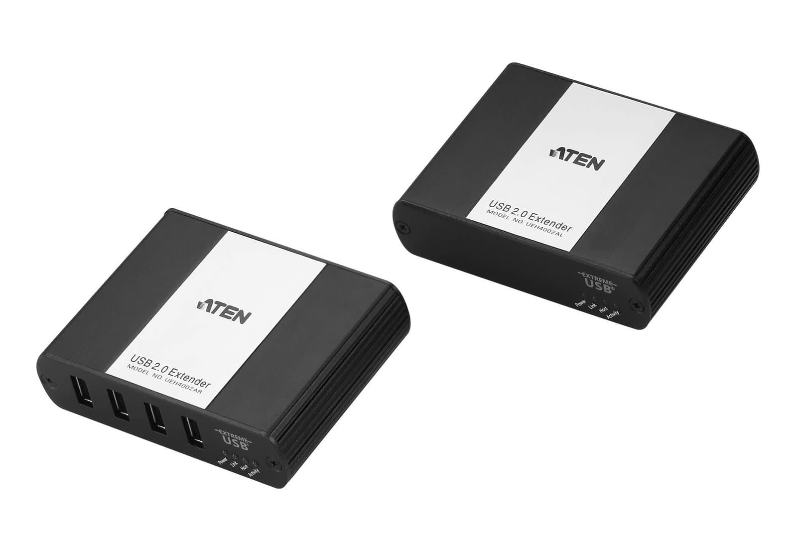 Estensore USB 2.0 Cat5 a 4 porte - Aten IDATA UEH-4002A