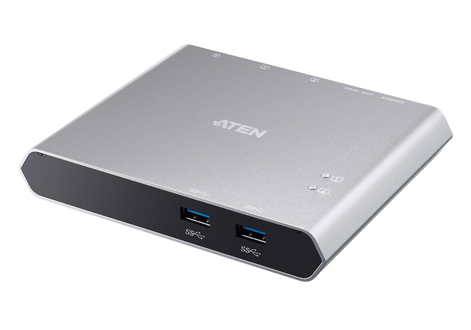 Switch Dock USB-C Gen 1 a 2 porte con pass-through alimentazione - Aten IDATA US-3310