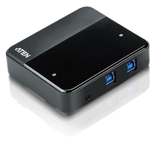 Super Hub Condivisione 4 Periferiche su 2 PC USB 3.0 - Aten IDATA US234