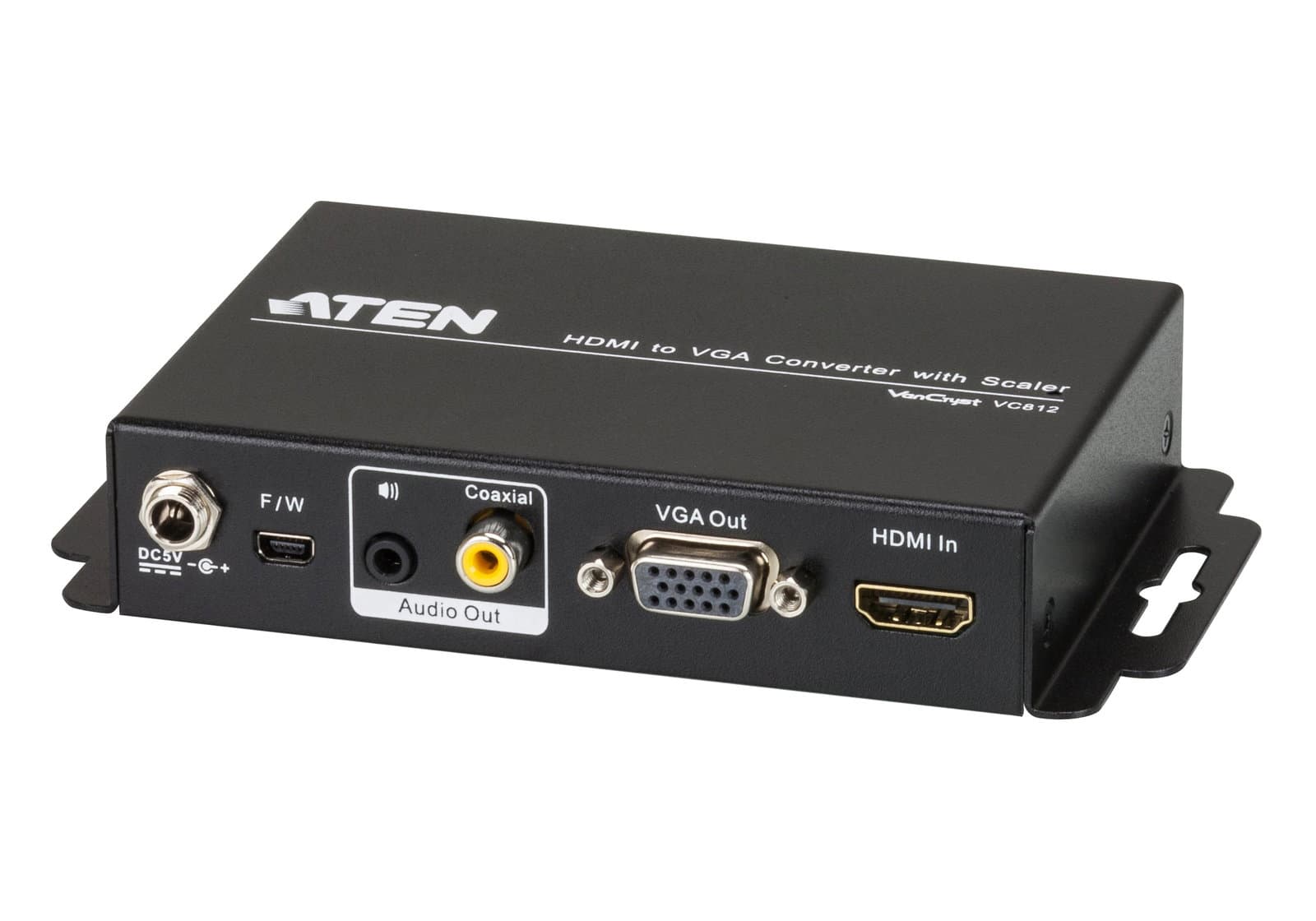 Convertitore HDMI a VGA/Audio con Scaler - ATEN IDATA VC-812